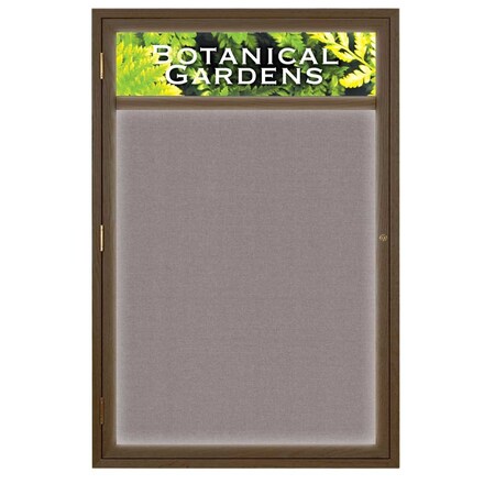 United Visual Products Open Faced Traditional Rounded Corkboard UV640ARC-GOLD-KEYLIME